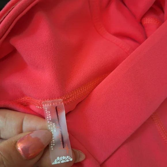 NEW FP Movement Never Better One-Piece Strappy Back Jumpsuit In Electric Sunset - Picture 6 of 9